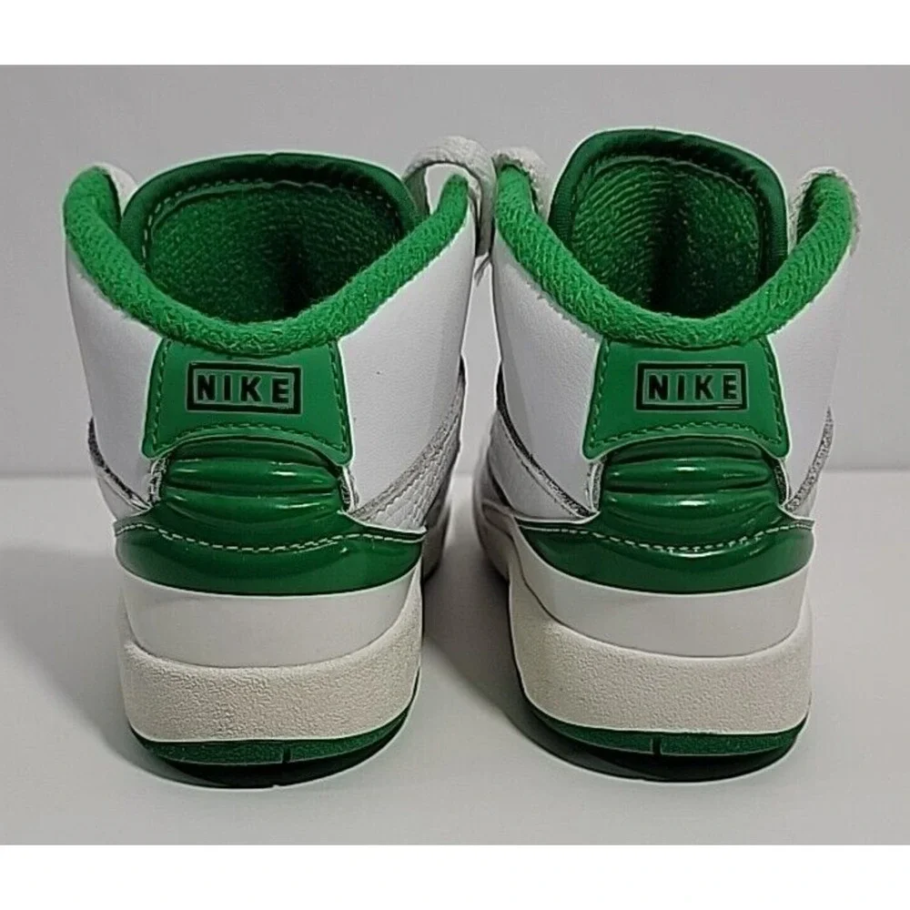 Air Jordan 2 Retro Lucky Green size‎ 9C Toddler shoes DQ8563-103